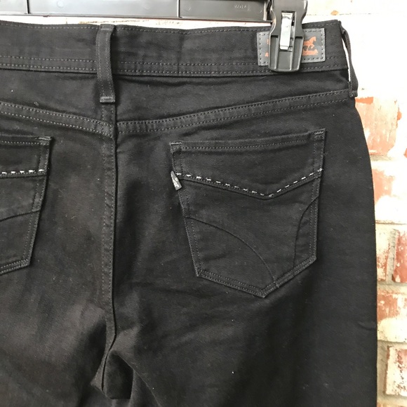 Levi's Black Straight Jeans - Picture 6 of 7